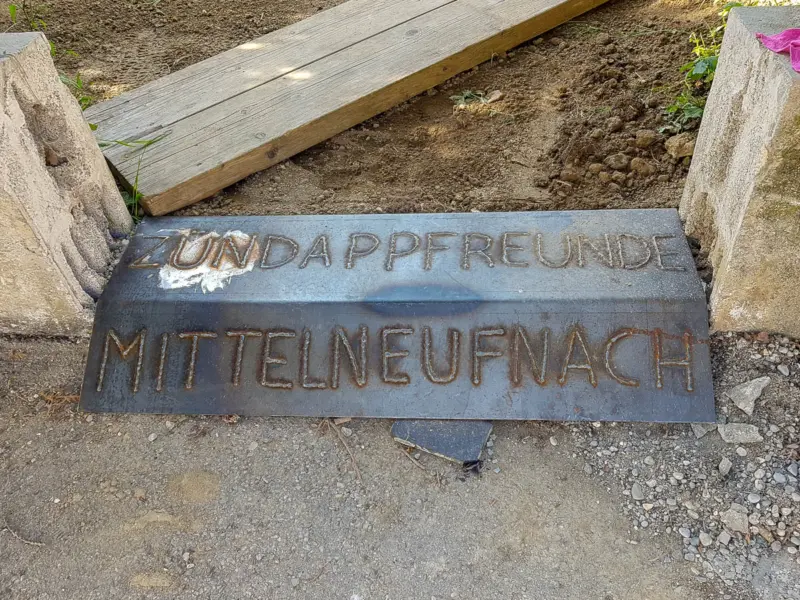 Einblick in Stüble Eingang