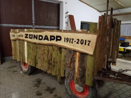 Der Bau unseres Faschingswagen · Foto 14