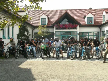 Zündapptreffen 2014 Ausfahrt · Foto 1