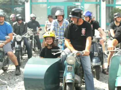 Zündapptreffen 2014 Ausfahrt · Foto 2