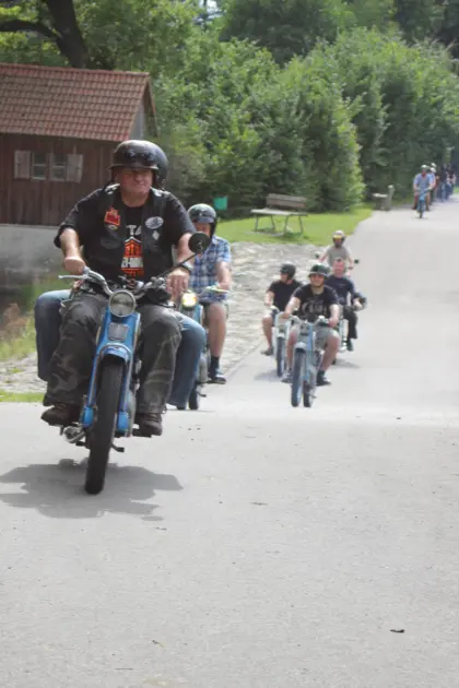 Zündapptreffen 2014 Ausfahrt · Foto 31