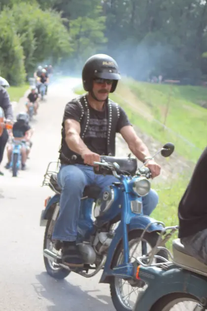 Zündapptreffen 2014 Ausfahrt · Foto 36