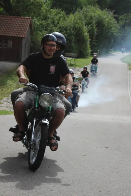 Zündapptreffen 2014 Ausfahrt · Foto 37
