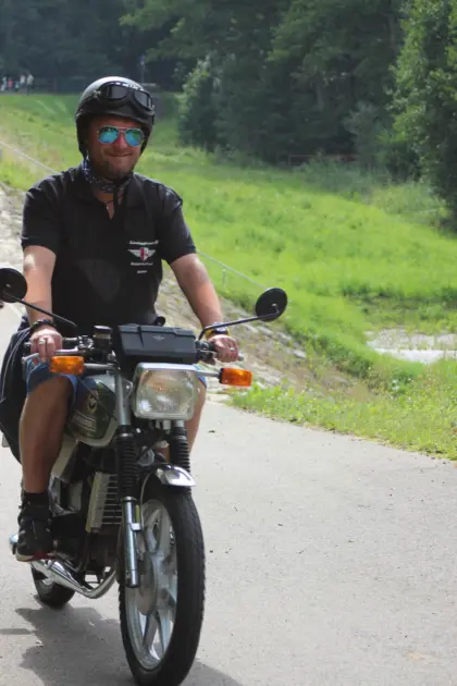 Zündapptreffen 2014 Ausfahrt · Foto 42