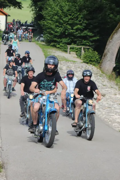 Zündapptreffen 2014 Ausfahrt · Foto 47