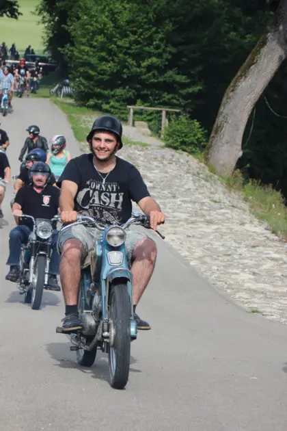 Zündapptreffen 2014 Ausfahrt · Foto 50